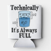 Technisch gezien is het altijd Full Funny Science Blikjeskoeler (Achterkant)