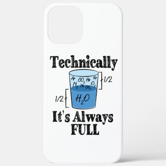 Technisch gezien is het altijd Full Funny Science Case-Mate iPhone Case (Achterkant)