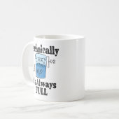 Technisch gezien is het altijd Full Funny Science Koffiemok (Voorkant links)