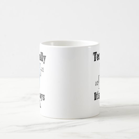 Technisch gezien is het altijd Full Funny Science Koffiemok (Center)