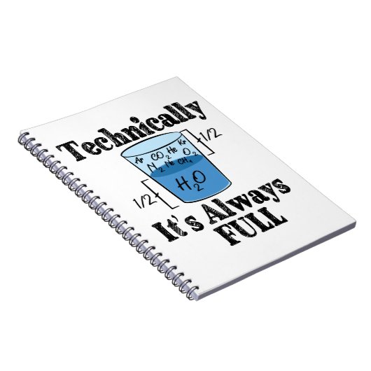 Technisch gezien is het altijd Full Funny Science Notitieboek (Rechterzijde)