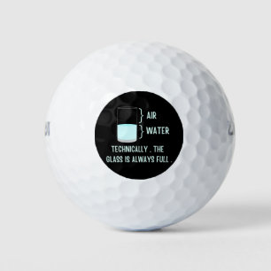 Technisch gezien is het glas altijd vol golfballen