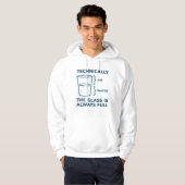 Technisch gezien is het glas altijd volledig hoodie (Voorkant volledig)