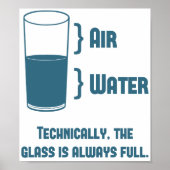 Technisch gezien is het glas altijd volledig poster (Voorkant)