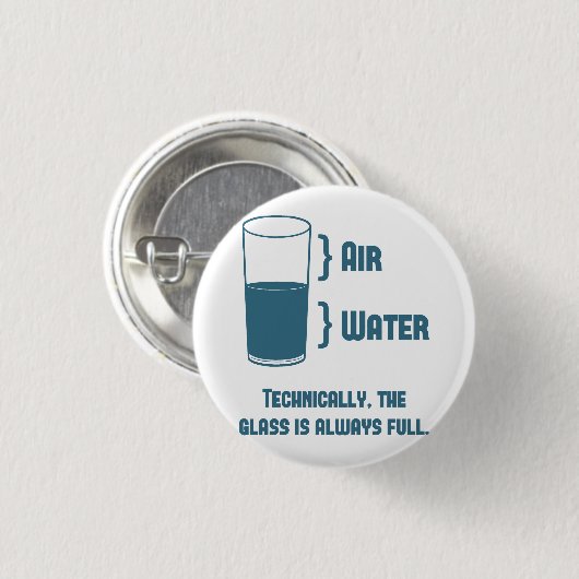 Technisch gezien is het glas altijd volledig ronde button 3,2 cm (Voorkant /achterkant)