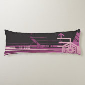 Technisch halftoonpatroon lichaamskussen (Voorkant)