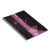 Technisch halftoonpatroon notitieboek (Rechterzijde)