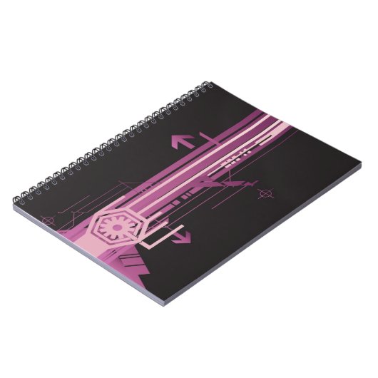 Technisch halftoonpatroon notitieboek (Linkerzijde)