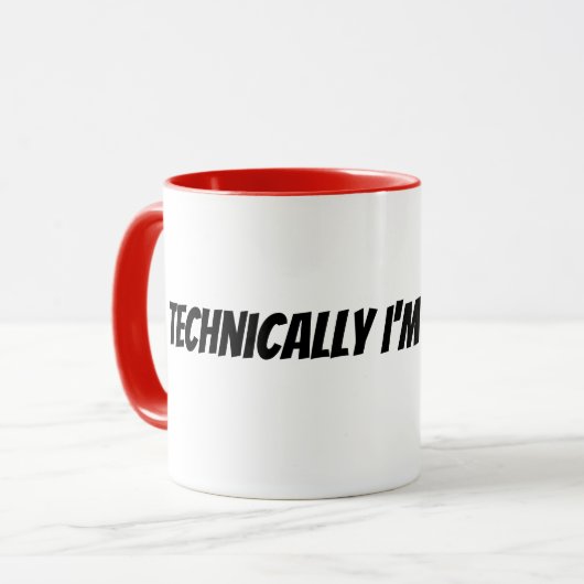 technisch in orde mok (Voorkant links)