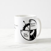 Technisch Instituut voor Tijdreiskoffieboor Koffiemok (Voorkant rechts)