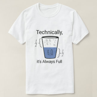 Technisch is het altijd vol t-shirt