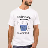 Technisch is het altijd vol t-shirt (Voorkant)