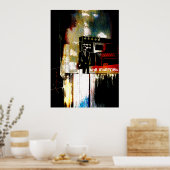 Technisch laboratorium 7 poster (Keuken)