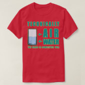 Technisch lucht en water 2 t-shirt (Design voorkant)