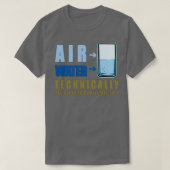 Technisch lucht en water 3 t-shirt (Design voorkant)