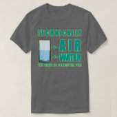 Technisch lucht en water t-shirt (Design voorkant)