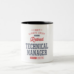 Technisch Manager Tweekleurige Koffiemok