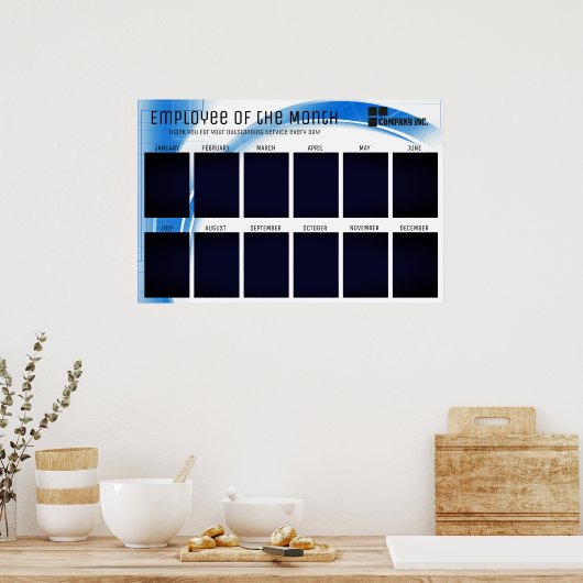 technisch medewerker van het maandbeeldscherm voor poster (Keuken)