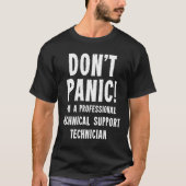 Technisch ondersteuningsmedewerker t-shirt (Voorkant)
