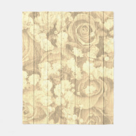 Technisch ontwerp natuurlijk land fleece deken