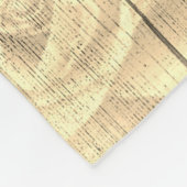 Technisch ontwerp natuurlijk land fleece deken (Hoek)