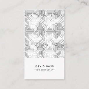 Technisch patroon van de elektronicaschakeling van visitekaartje