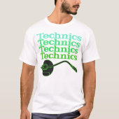 Technisch Platenspeler T-Shirt (Voorkant)