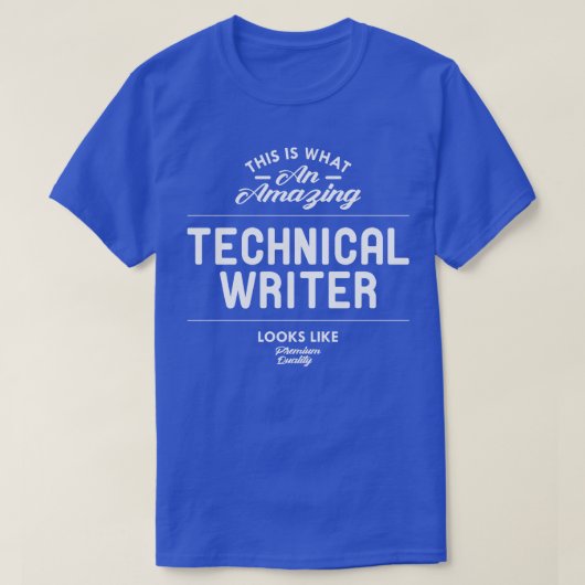 Technisch schrijver Dit is wat een geweldige techn T-shirt (Design voorkant)