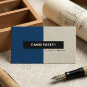 Technisch schrijver - Eenvoudig elegant stijlvol Visitekaartje