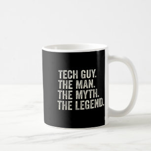 Technisch vent de man de mythe de legende grappige koffiemok