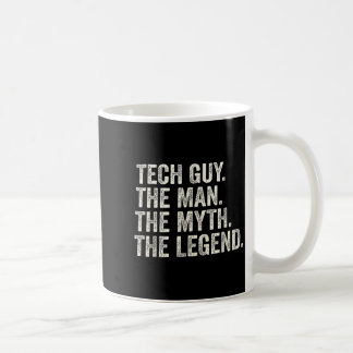 Technisch vent de man de mythe de legende grappige koffiemok