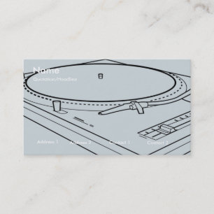 Technische 1200-kaart visitekaartje