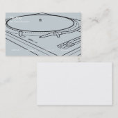 Technische 1200-kaart visitekaartje (Voorkant / Achterkant)