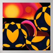Technische abstractie poster (Voorkant)