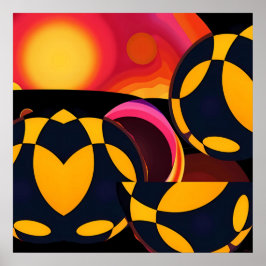 Technische abstractie poster