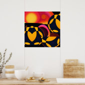 Technische abstractie poster (Keuken)