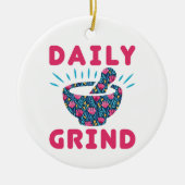 Technische apotheker keramisch ornament (Voorkant)