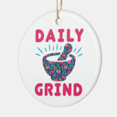 Technische apotheker keramisch ornament (Links)