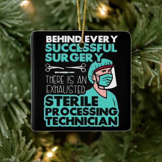 Technische appreciatie van steriele verwerkingstec keramisch ornament (Boom)