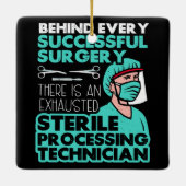 Technische appreciatie van steriele verwerkingstec keramisch ornament (Achterkant)