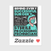 Technische appreciatie van steriele verwerkingstec sticker (Vel)