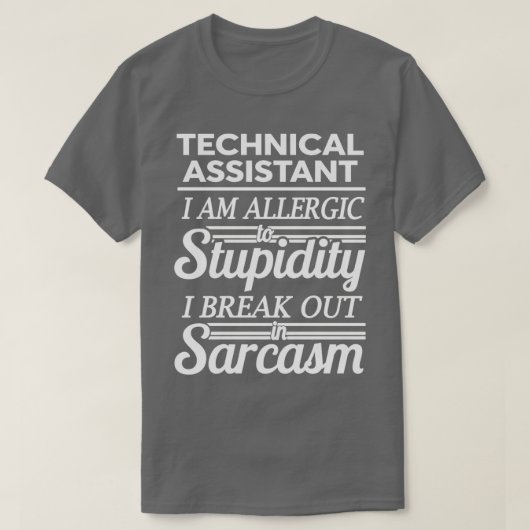 TECHNISCHE BIJSTAND 3 T-SHIRT (Design voorkant)
