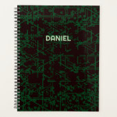 Technische Circuitplanner met Aangepaste Naam Planner (Voorkant)