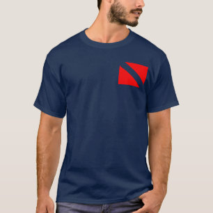 Technische duiker 2 apper t-shirt