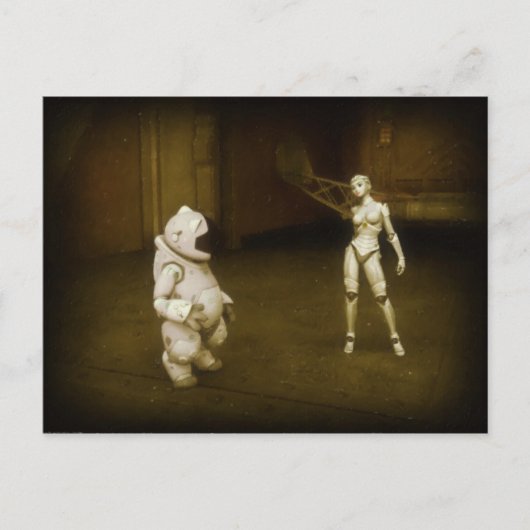 Technische Ecstasya Briefkaart (Voorkant)