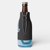 Technische halftone achtergrond 3 flesjeskoeler (Fles Achterkant)