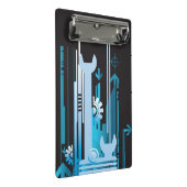 Technische halftone achtergrond 3 mini klembord (Schuin)