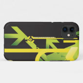 Technische halftone achtergrond 4 Case-Mate iPhone case (Achterkant (horizontaal))