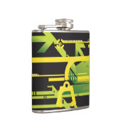 Technische halftone achtergrond 4 heupfles (Rechts)