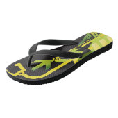 Technische halftone achtergrond 4 teenslippers (Schuin)